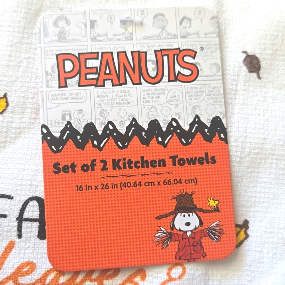 Peanuts Snoopy Kitchen Towels - Picture 4 of 8